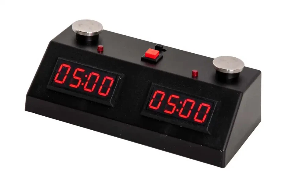 ZMart Fun II Digital Chess Clock - BLACK/RED - Image 1 of 1