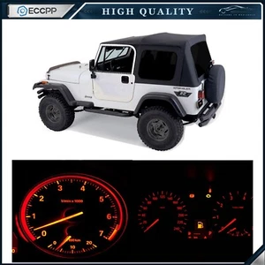 Red LED Package Kit Dash Gauge Cluster Light Bulbs for 1987-1995 Jeep Wrangler - Picture 1 of 1