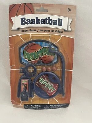 Basketball Table Top Finger Game - Great for Children Over 3 - Table Top Fun! - Image 1 of 2