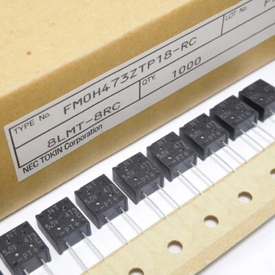 NEC-TOKIN [40 piezas] Condensador dorado FM0H473ZTP 47mF 5,5V R5,08