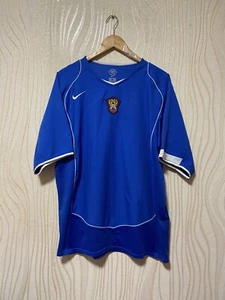 RUSSIA 2004 2006 AWAY FOOTBALL SHIRT SOCCER JERSEY NIKE sz XL MEN BLUE  - Picture 1 of 13