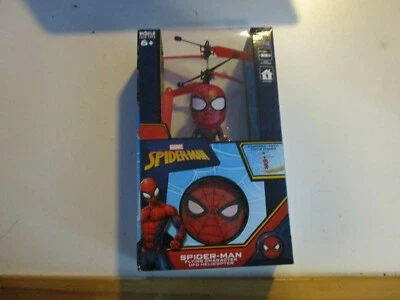 MARVEL SPIDER-MAN 3.5" FLYING CHARACTER UFO HELICOPTER WITH POWER REMOTE NEW NIB - Image 1 of 4