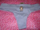 Victoria's Secret Sexy PINK Thong Pantie Seamless Stretch Gingerbread man NWT