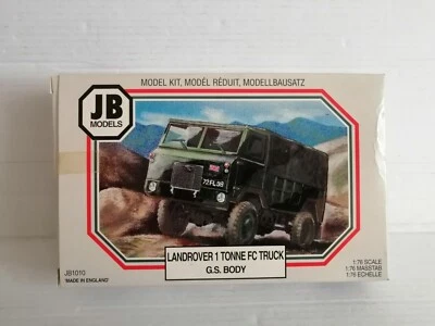 JB MODELS 1/76 LANDROVER 1 TONNE FC TRUCK G.G.BODY NO.JB1010 KIT MONTAGGIO - Immagine 1 di 2