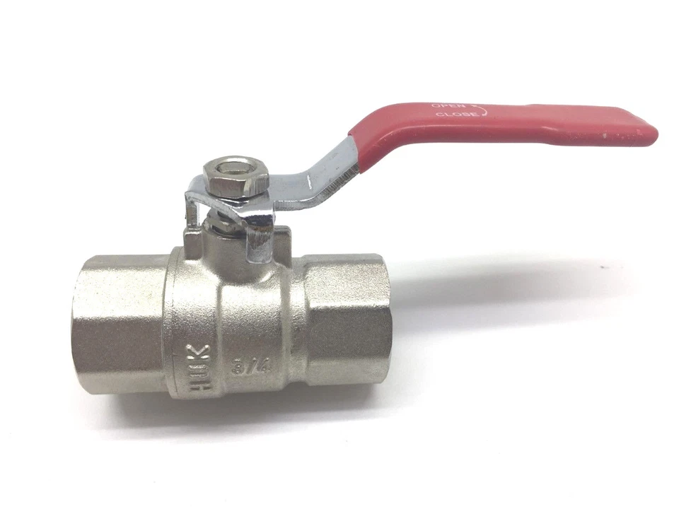 HUK BRASS FULL BORE BALL VALVE HEAVY DUTY FEMALE BSP THREAD WATER/AIR CHOICE