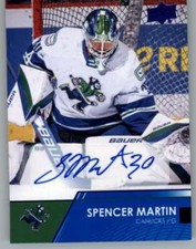 2021-22 Upper Deck AHL Autograph #15 Spencer Martin RC Rookie AUTO