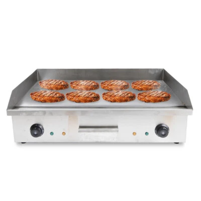 4400W electric griddle griddle plate griddle grill table device gastronomic roaster - Image 1 of 4