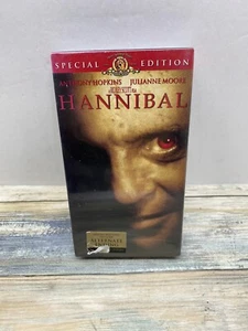 MGM Hannibal VHS Factory Sealed MGM Watermarks - Picture 1 of 5