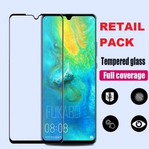 Nuevo Protector de Pantalla Completa para Huawei P30 PRO Gorilla Vidrio Templado Curva Completa - Imagen 1 de 1