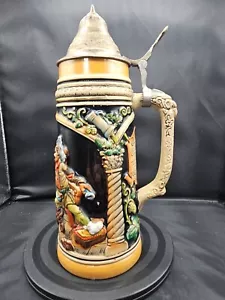 Vintage Beer Stein Made in West Germany Werner Corzelius WC Marked - Picture 1 of 9