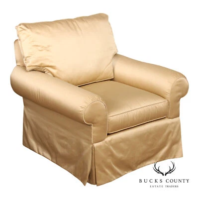 Alexandria Classic Rolled Arm Lounge Chair - Image 1 of 4