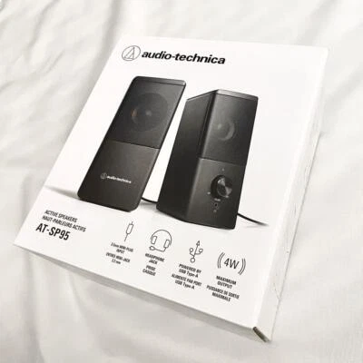 Audio-Technica AT-SP95 USB Powered Active Speaker for PC Tablet & Record Player  - Image 1 of 4