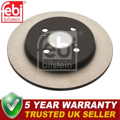 Disco de freno trasero Febi se adapta a Toyota Yaris 2005- iQ 2009-2015 Foto 1 de 2