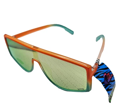 NUEVO Gafas de sol Pugs RAD RIPPERS estilo RR2 deporte activo marco retro espejado Foto 1 de 4