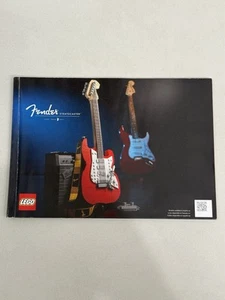 Solo manual de instrucciones - Guitarra LEGO Fender Stratocaster LEGO Ideas #037 Fender - Imagen 1 de 2