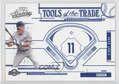2005 Playoff Absolute Memorabilia Tools of the Trade Blue /150 Richie Sexson - Image 1 of 2