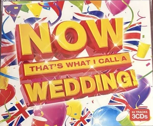 VARIOUS ARTISTS "NOW THATS WHAT I CALL A WEDDING” RARE ORIGINAL 2011 UK3CD ALBUM - Imagen 1 de 2