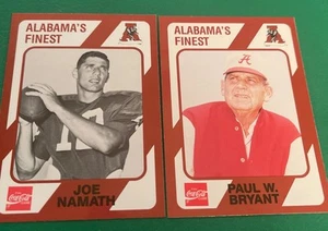 Alabama 1989 Finest Football Cards /Complete Set /All the Greats /Displays Great - Picture 1 of 17