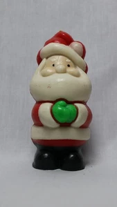 Candela Babbo Natale vintage 5,5" senza profumo Natale vacanze invernali - Foto 1 di 2
