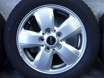 WINTERREIFEN ALUFELGEN ORIGINAL MINI F55 F56 F57 HELI SPOKE 492 175/65 R15 8mm - Bild 1 von 4