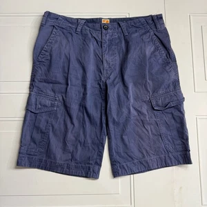 Pantalones Cortos Carga Boss Naranja Para Hombre Sheridan Talla 36R Azul Claro Angustiante - Imagen 1 de 6