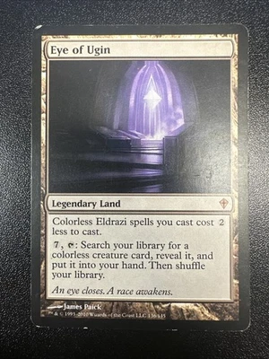 Magic the Gathering MTG Card Eye of Ugin Worldwake Regular Rare 136/145 NM JL - Image 1 of 4