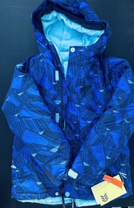Kids Ski Jacket 3 in 1 Size 8/10 New All In Motion Snow Winter Blue Teal Unisex - Picture 1 of 14