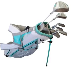Top Flite Junior Club Set 6 Clubs Driver, Hybrid, 7, 9, SW & Putter + Bag -RH - Picture 1 of 10