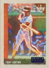 2022 Diamond Kings Artist Proof Blue #12 Tony Gwynn San Diego Padres HOF