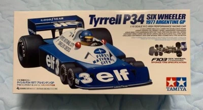1/10 RC HIGH PERFORMANCE RACING CAR Tyrrell P34 1977 ARGENTINE GP 2022 Tamiya - Image 1 of 4
