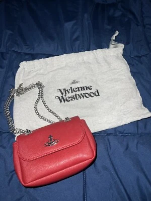 vivienne westwood Purse Mini Strap bag red Burgundy - Image 1 of 4