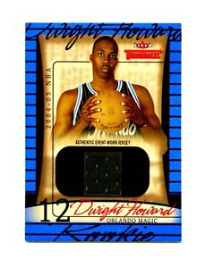 2004 Dwight Howard Fleer Throwbacks /499 RC Rookie Patch Jersey Authentic Fresh