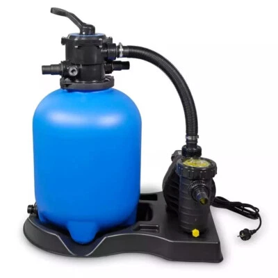 Sandfilteranlage Poolfilter OKU Bali Ø 400 mm mit Poolpumpe Aqua Plus 6 230 Volt - Bild 1 von 3