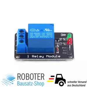 Low-Level Trigger Relais 1 Channel 3.3V 3V Arduino Raspberry Pi ESP32 - Bild 1 von 1