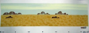 Samurai Jack PAN Production Animation Background Cartoon Network Tartakovsky - Picture 1 of 2