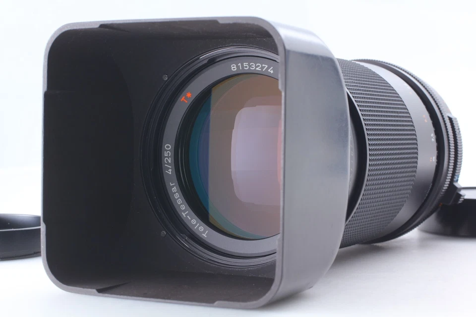 ◆MINT w/Hood◆ Hasselblad Tele-Tessar Carl Zeiss T* FE 250mm f4 Lens From JAPAN - Image 1 of 4