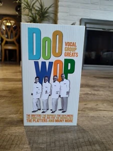 Doo Wop Vocal Group Greats 3 CD Set Limited Edition Long Booklet Set NEW SEALED - Picture 1 of 8