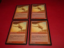 Magic the Gathering: MTG: Tempest: Mogg Fanatic x4