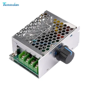 AC 220V to DC 10-210V 20A PWM Motor Speed Controller Governor Voltage Regulator - Picture 1 of 19