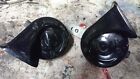 BMW TWIN TONE HORNS - HIGH & LOW TONE - E39 MODEL - GOOD USED CONDITION