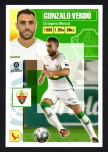 GONZALO VERDÚ #6 ELCHE CF CROMO LA LIGA SANTANDER 2020-21 ESTE PANINI - Imagen 1 de 2