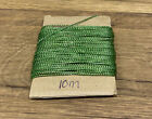 10M Of Green Metallic 1mm String Twine,Polyester Thread,Jewellery Cord,DIY Craft