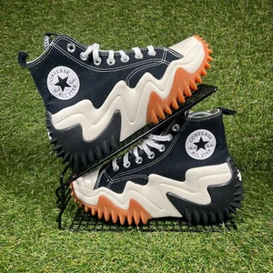 Zapatillas deportivas Converse para mujer talla UK 4 Run Star Motion CX plataforma negras zapatos de goma - Imagen 1 de 9