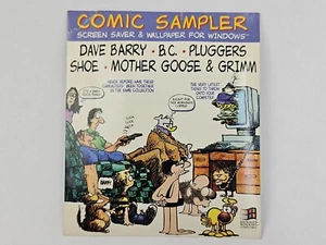 Comic Sampler Screen Saver & Wallpaper for Windows 3.5 Floppy Disk B. C. Shoe - Picture 1 of 5