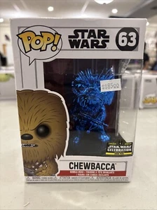 Funko Pop! Vinyl: Star Wars - Chewbacca (Blue/Chrome) - Star Wars Celebration... - Picture 1 of 6