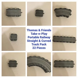 THOMAS & FRIENDS PORTABLE TAKE-N-PLAY STRAIGHT AND CURVED TRACK PACK 22 Pieces - Bild 1 von 10