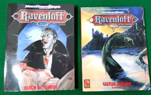 Ravenloft BUNDLE Realm of Terror + Castles Forlorn Dungeons & Dragons AD&D - Imagen 1 de 23