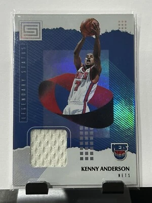 Redes de parche de aluminio 2018-19 Panini Status Kenny Anderson LM-KA Legendary Status Foto 1 de 2