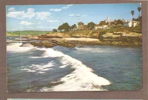 VINTAGE POSTCARD 1956 LA JOLLA CALIFORNIA - Picture 1 of 1