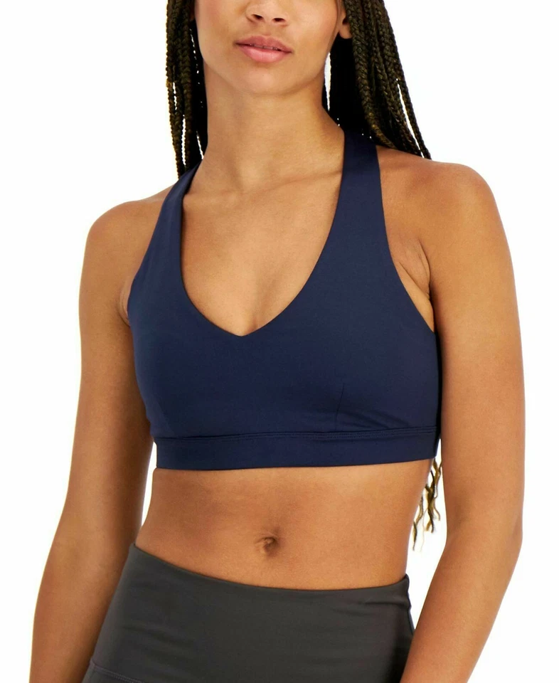 Ideology 280037 Low Impact Sports Bra Size Medium Women's Navy